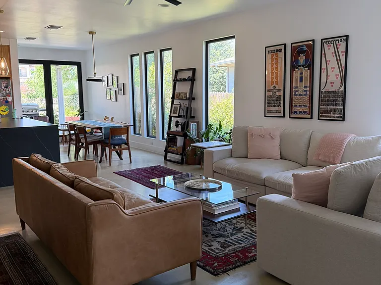 Entry and living room