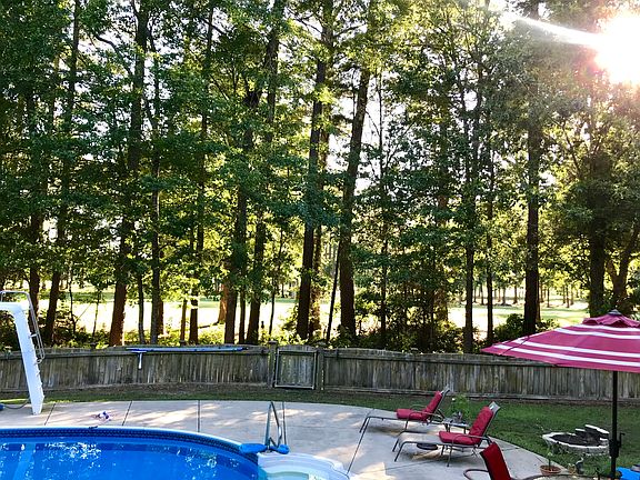 View from screened in porch