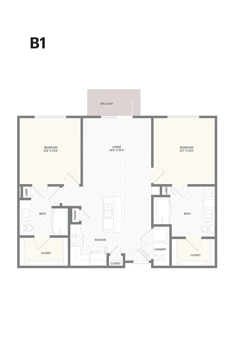 Floor plan B1