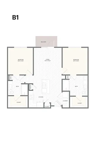 Floor plan B1