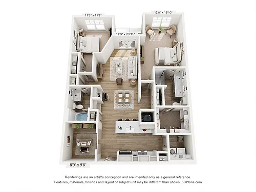 Floor plan The Curator