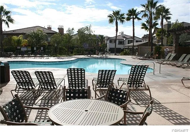 Community swimming pool area