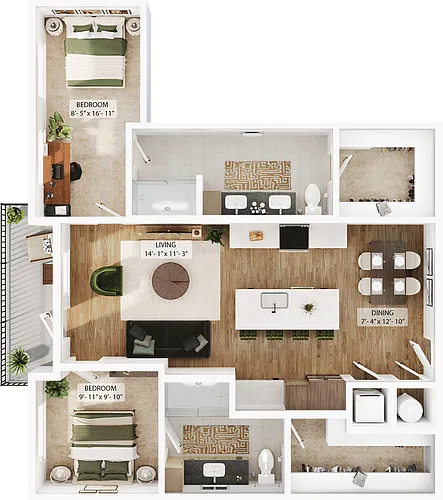 Floor plan B4