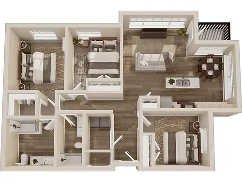 Floor plan Grand Gulch (Penthouse)