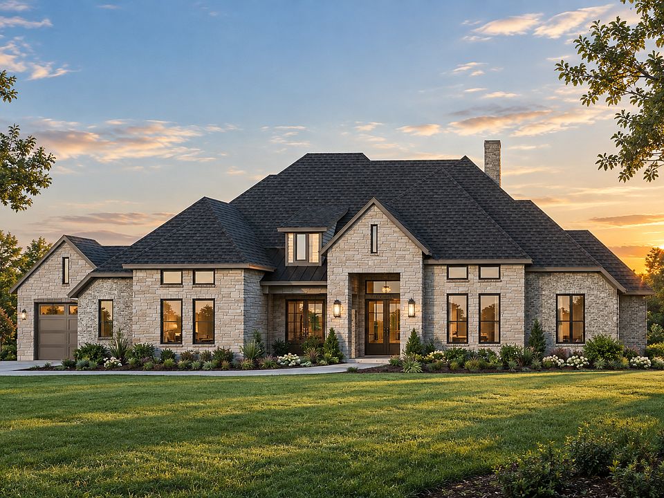 Custom home in Haslet, TX by Kindred Homes