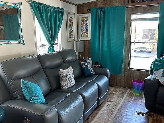 Living room with new Couch