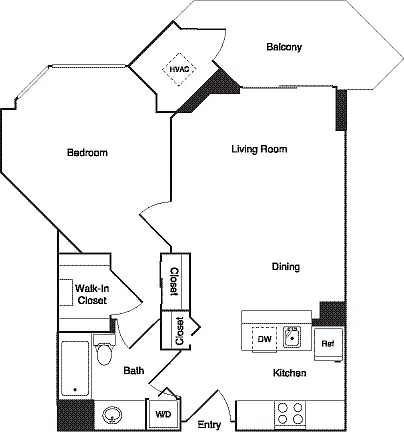 Floor plan Oak Renovated