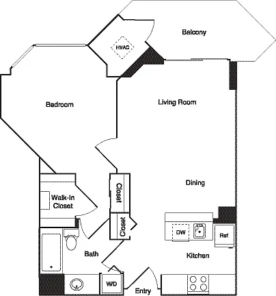 Floor plan Oak Renovated