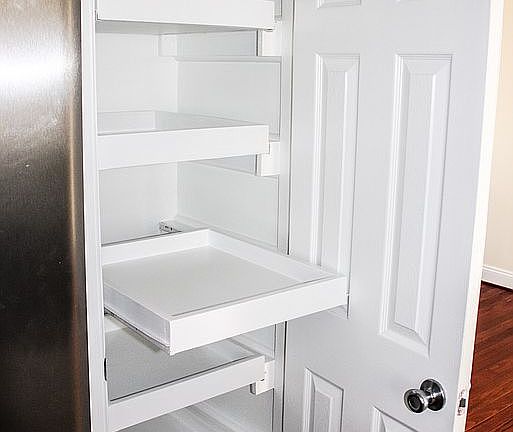 Pantry-custom sliding drawer