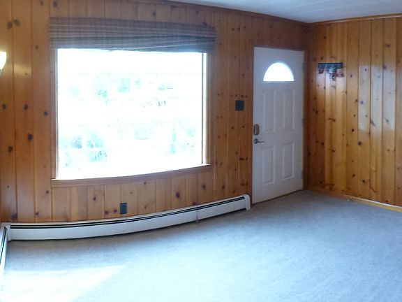living room and front door