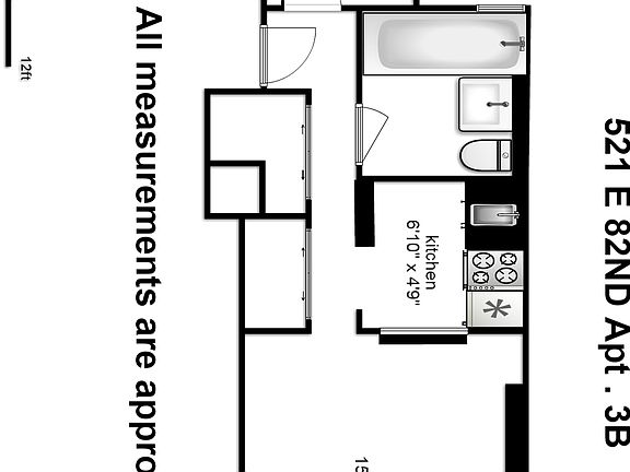2nd image of 521 E 82nd St APT 2B