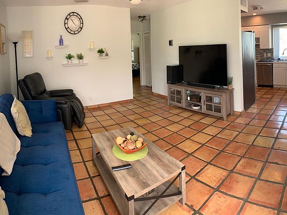 Generous living area with easy layout for hosting, yet keeping bedrooms private.