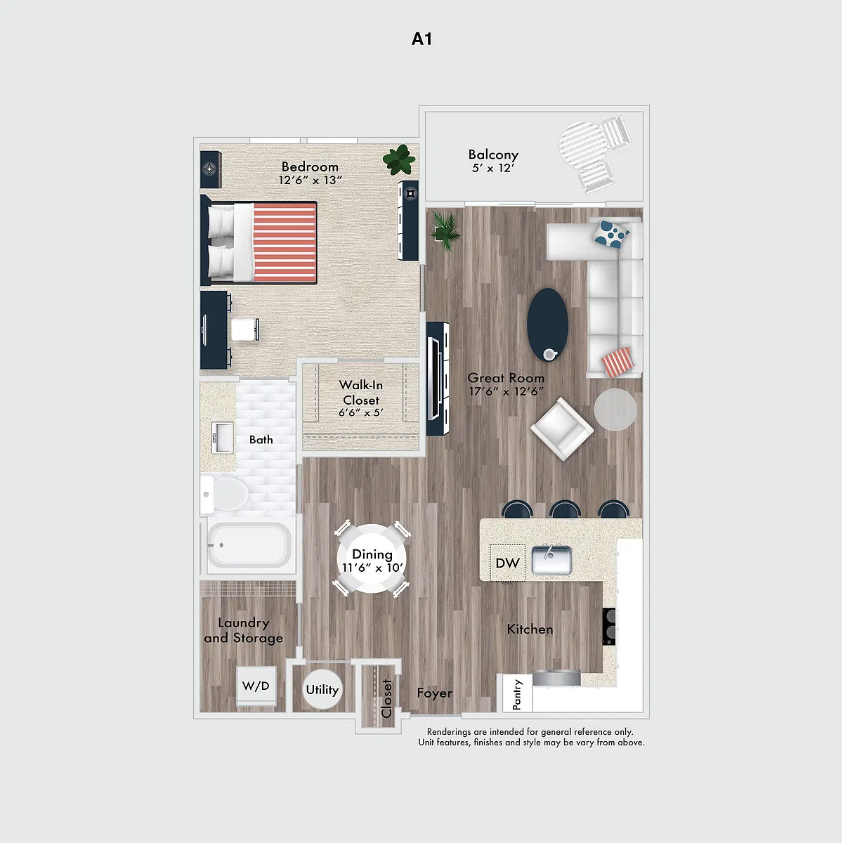 Floor plan A1