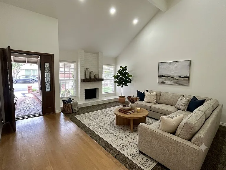 Staged Living Room