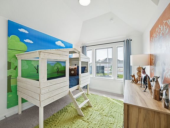 Bedroom in the Diamond home plan by Trophy Signature Homes - REPRESENTATIVE PHOTO