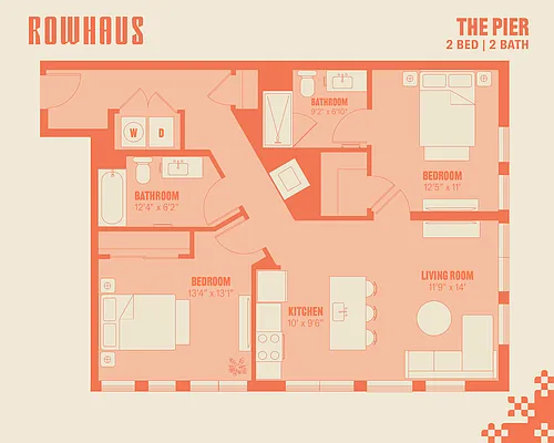 Floor plan The Pier