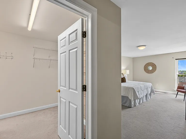 Primary Bedroom and Walk-in Closet