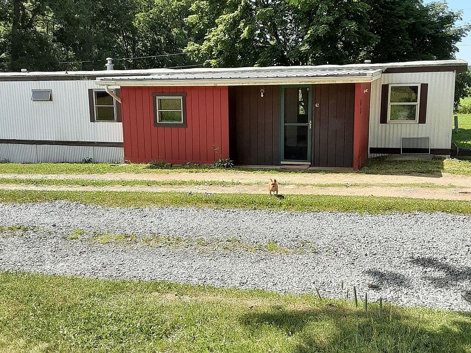 North side of trailer
