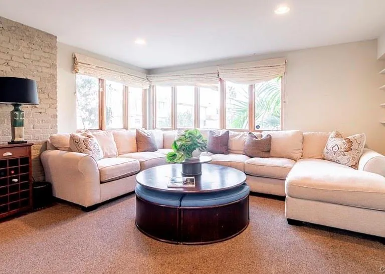 Living Area with Ocean View