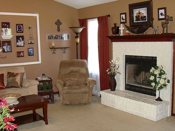 Living Room View from Dining Area