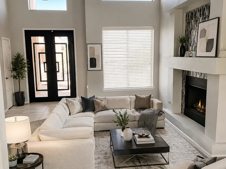 Front Entrance Living Room