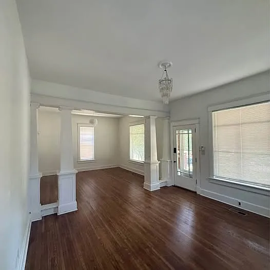 Double-wide living room