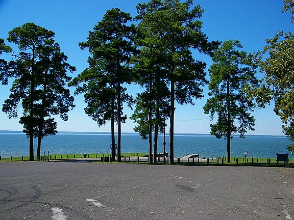 Here's a look at the Blanchard Boat Ramp Facility. Lots of parking and a double boat ramp with pier!