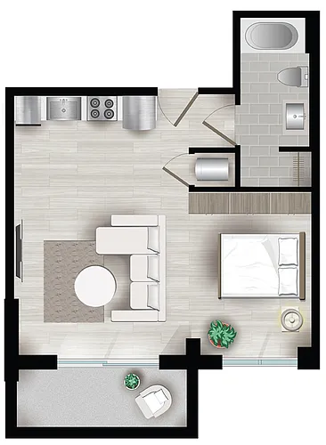 Floor plan Attalea