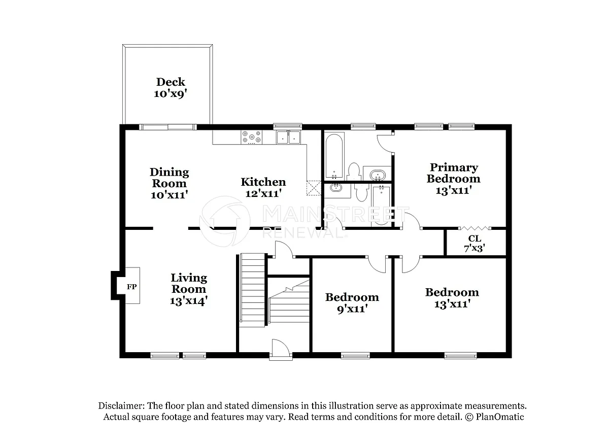 Floor Plan - 402 Triumphant Rd