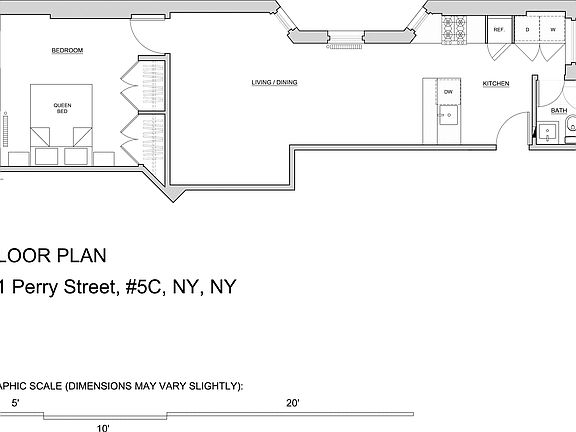 2nd image of 81 Perry St APT 5C