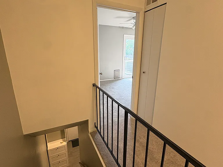 Upstairs Hall, view to Primary Bedroom