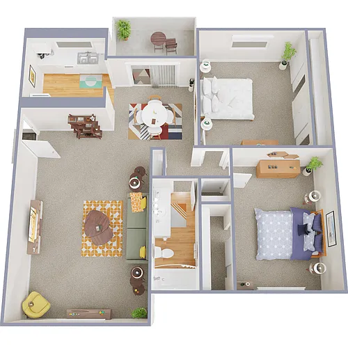 Floor plan B1