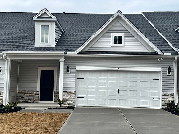 Front of townhome.