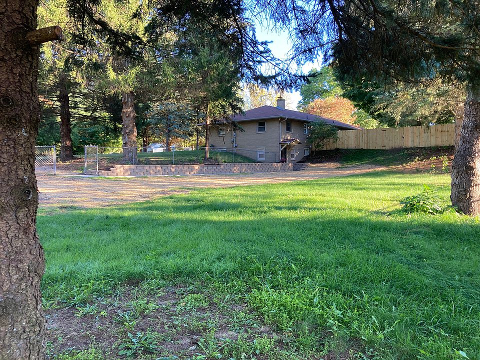 Huge fenced in backyard