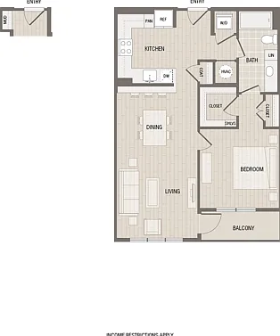 A3.1.P8: 1bed 1bath A3.1.P8: 1bed 1bath