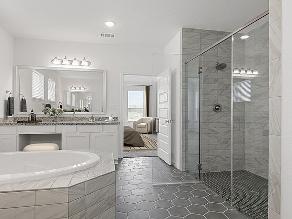 Luxurious owner s bath