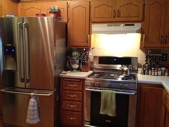 Kitchen with updated appliances