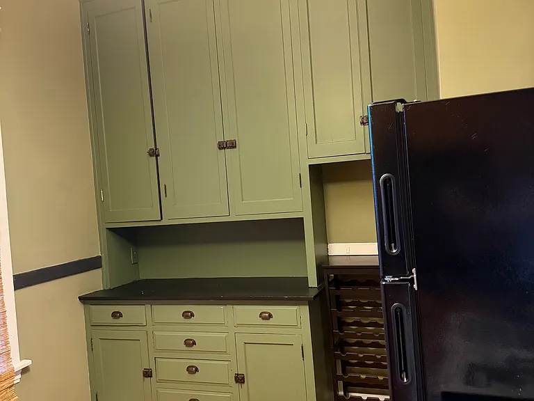 Built in Hutch from 1920's and Wine rack