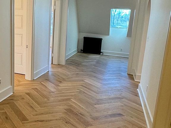 Wide hallway.