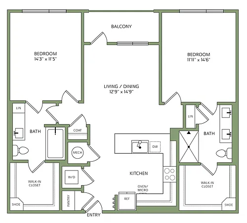 Floor plan B4