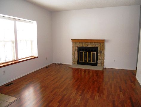 Living Room with Fireplace