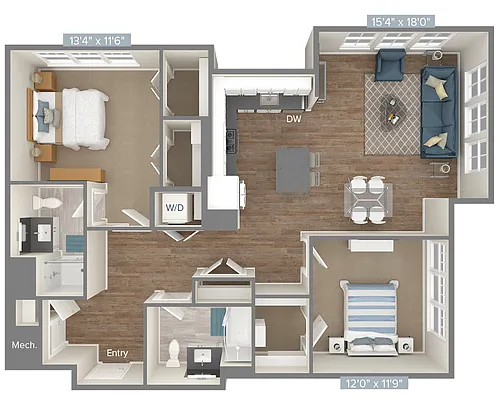 Floor plan B8-1270