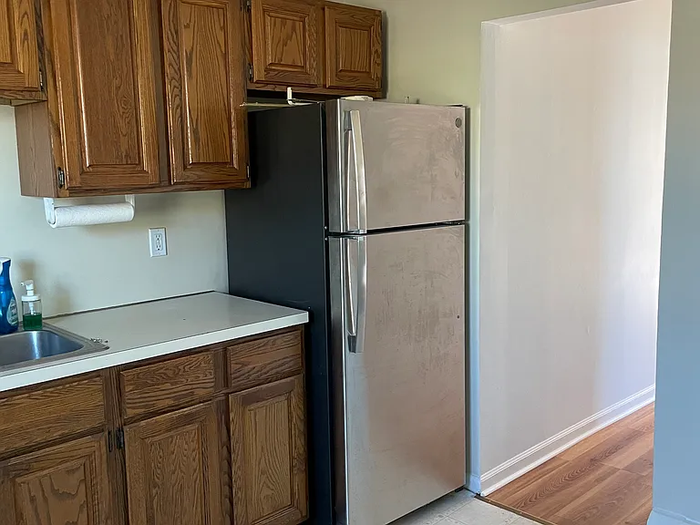 Year old refrigerator.