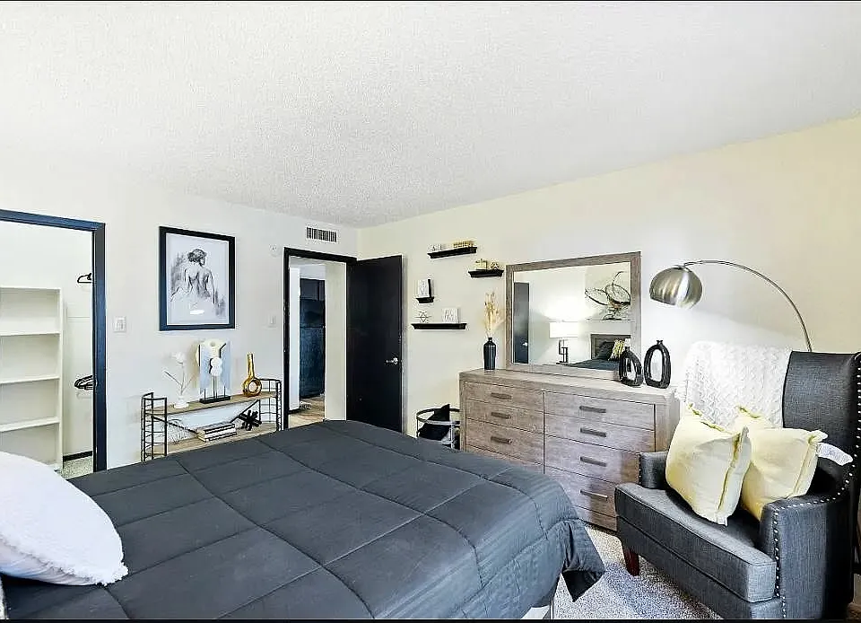 Experience modern living at The WerX, where stylish interiors meet comfort. This beautifully designed bedroom is perfect for relaxation and productivity. Don't miss out on your chance to call this space homeschedule a tour today!