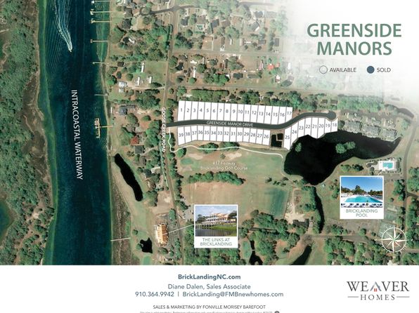 Pamlico Plan, Greenside Manors at Brick Landing Plantation
