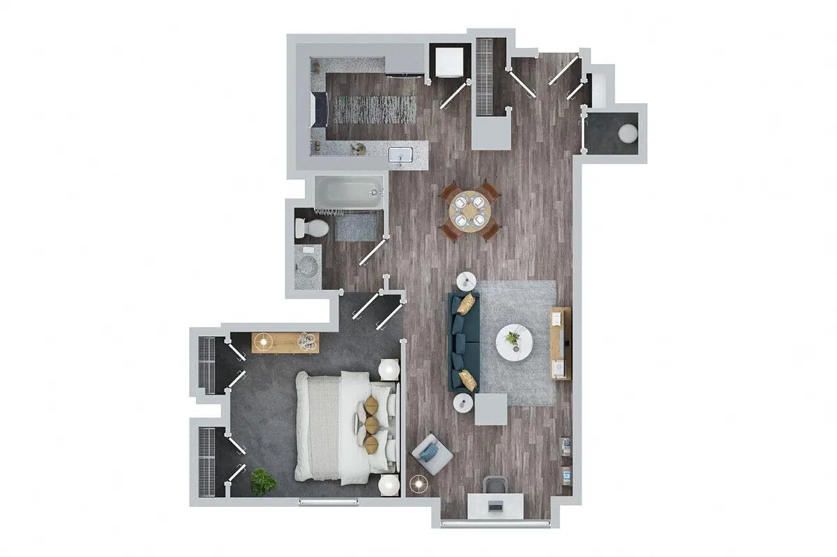 Floor plan A17A