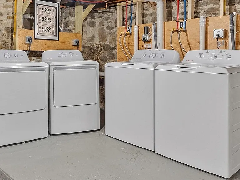 Dedicated washer and dryer to your unit