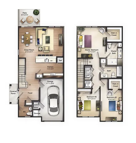 Floor plan 3 Bedroom