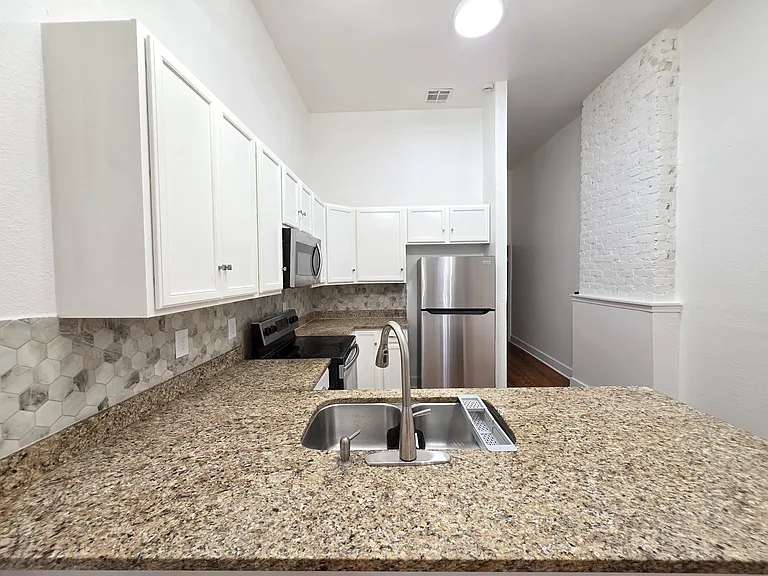 Kitchen island close-up