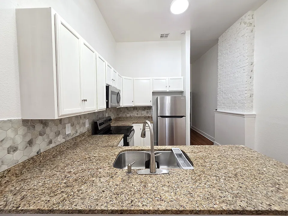 Kitchen island close-up